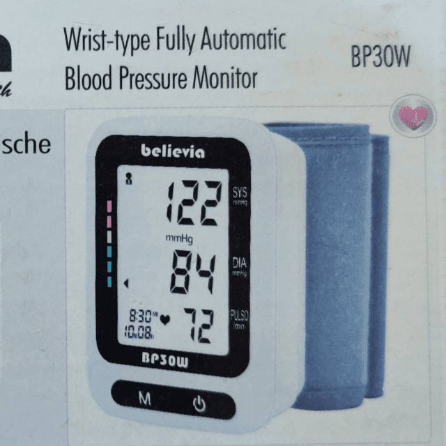 Believia BP Monitor Wrist BP30W
