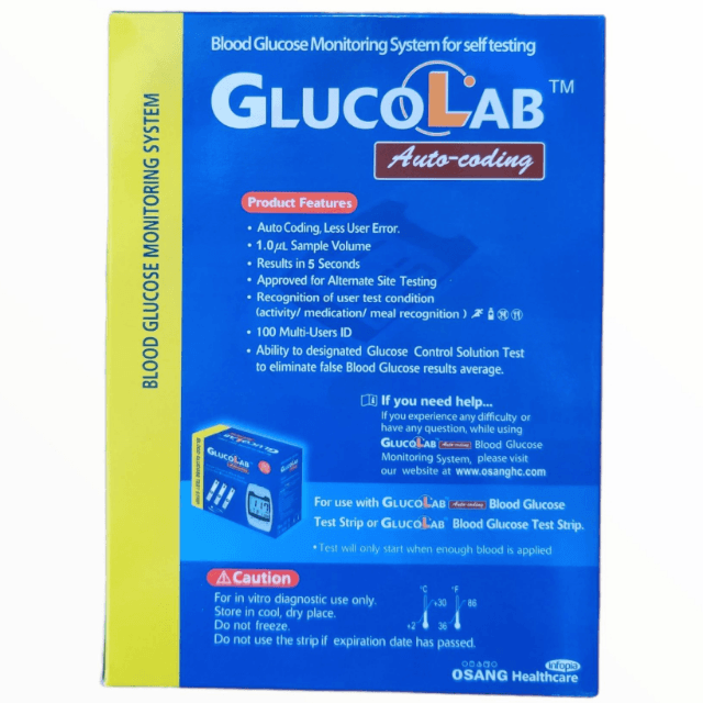 Glucolab Glucometer