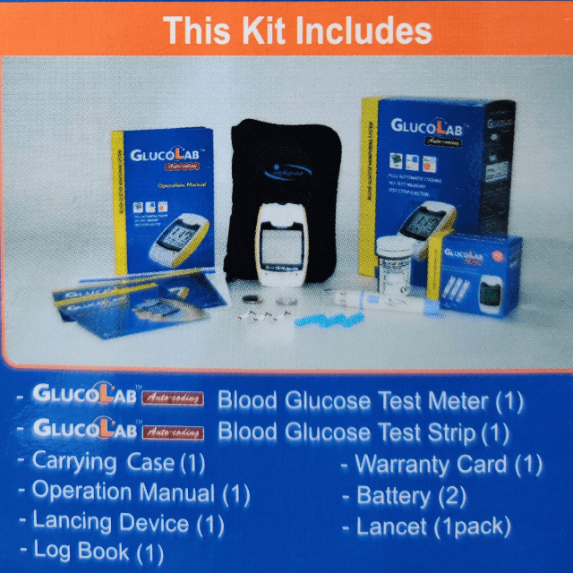Glucolab Glucometer